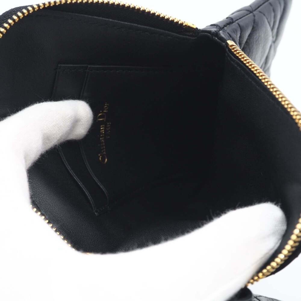 Christian Dior Caro Multifunction Cannage Pouch Shoulder Bag S5036UWHC Black ... - Picture 11 of 15